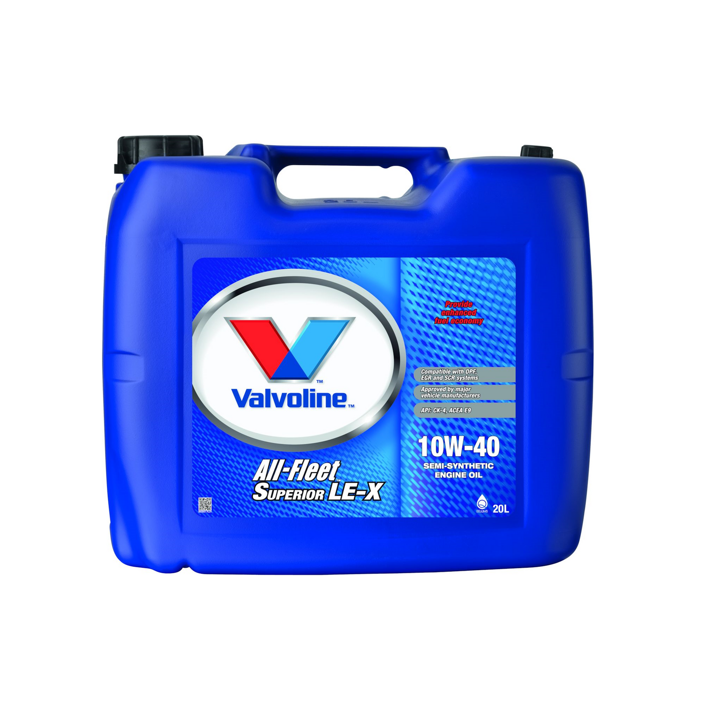 Valvoline All Fleet Superior LE-X 10W-40 moottoriöljy - kannu 20l