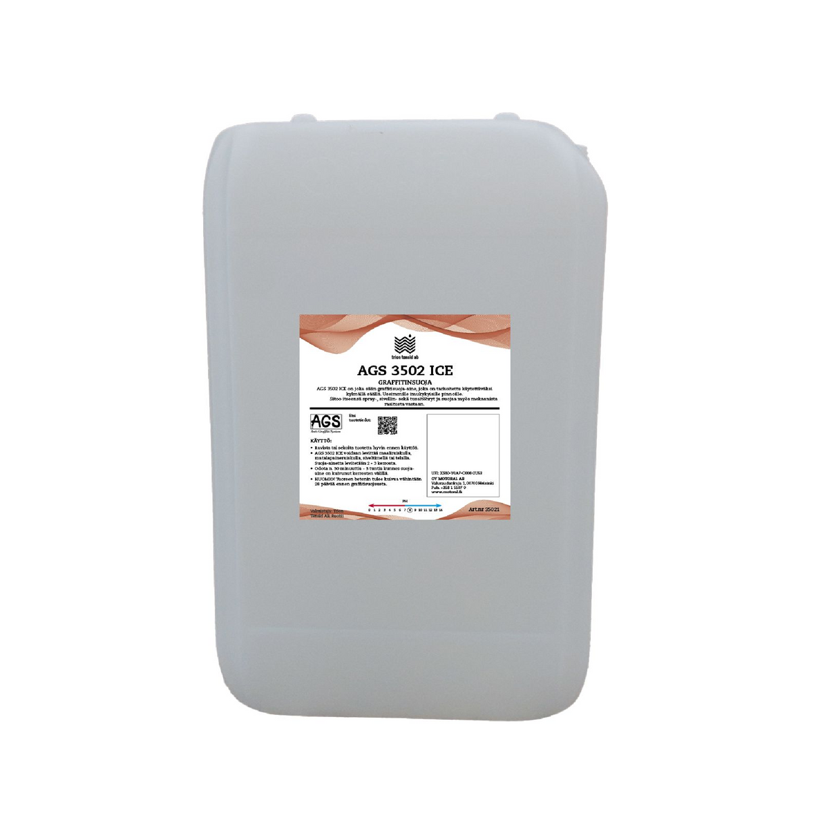 AGS 3502 Ice Graffitinsuoja - kannu 25l