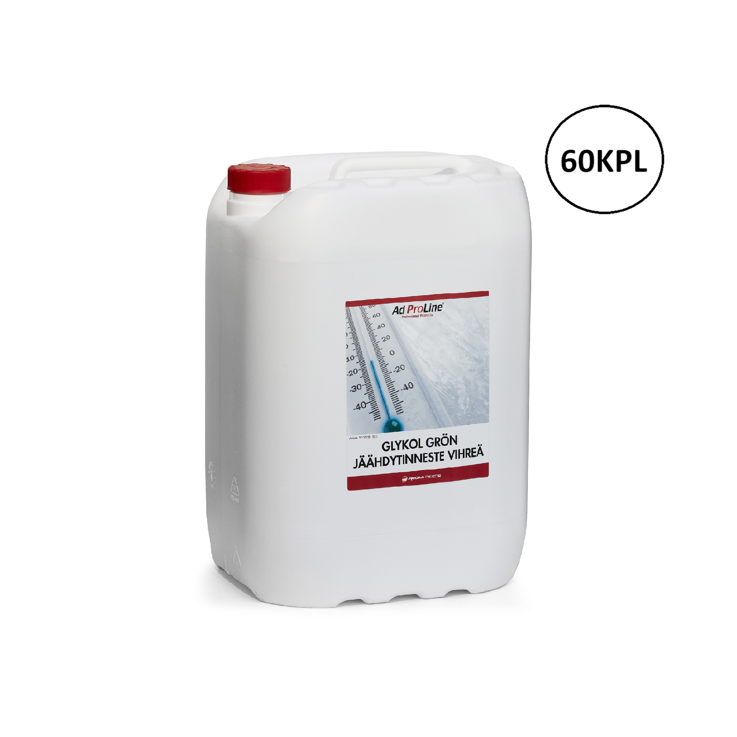 Arom-dekor Jäähdytinneste vihreä, tiiviste - kanisteri 10l x 60kpl