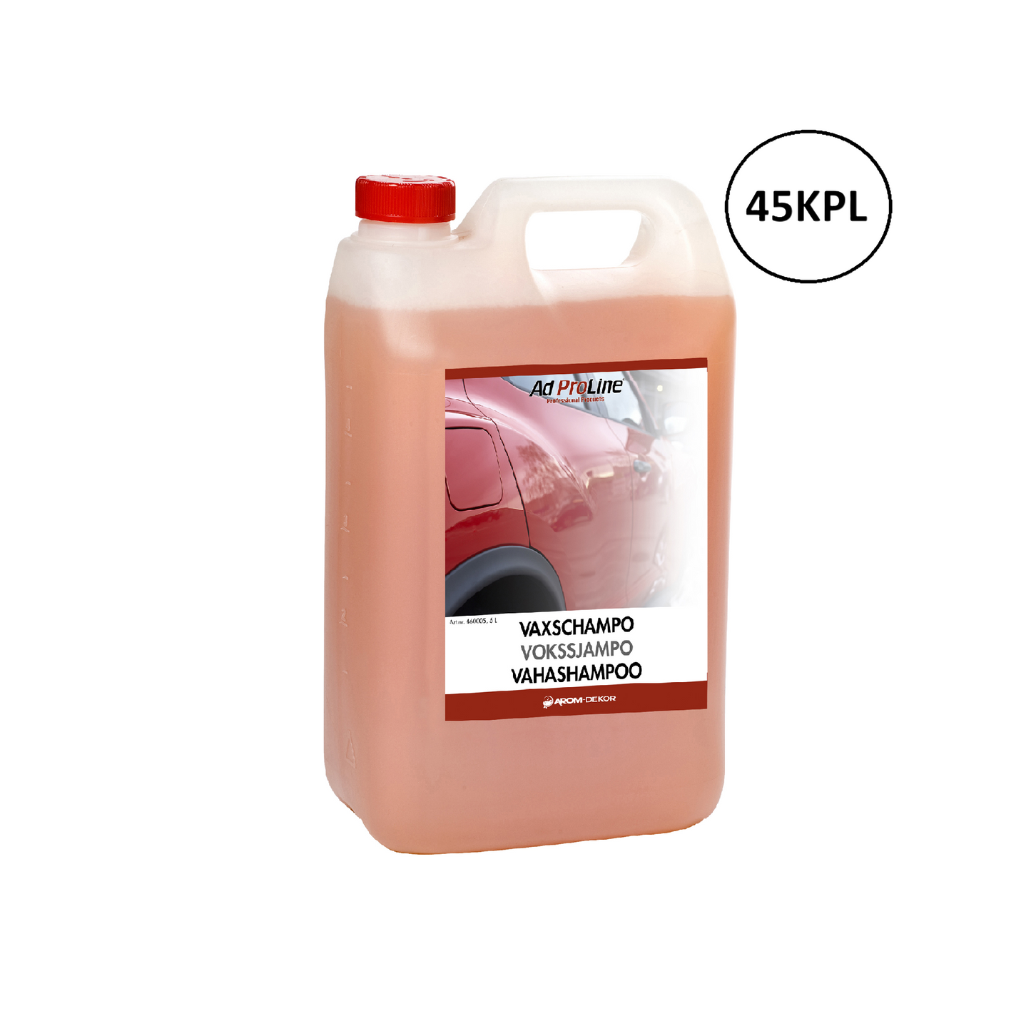 Arom-dekor Vahashampoo - kanisteri 5l x 45kpl
