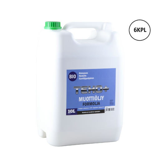 Teho+ Bio Muottiöljy 20 - kannu 10l x 6kpl