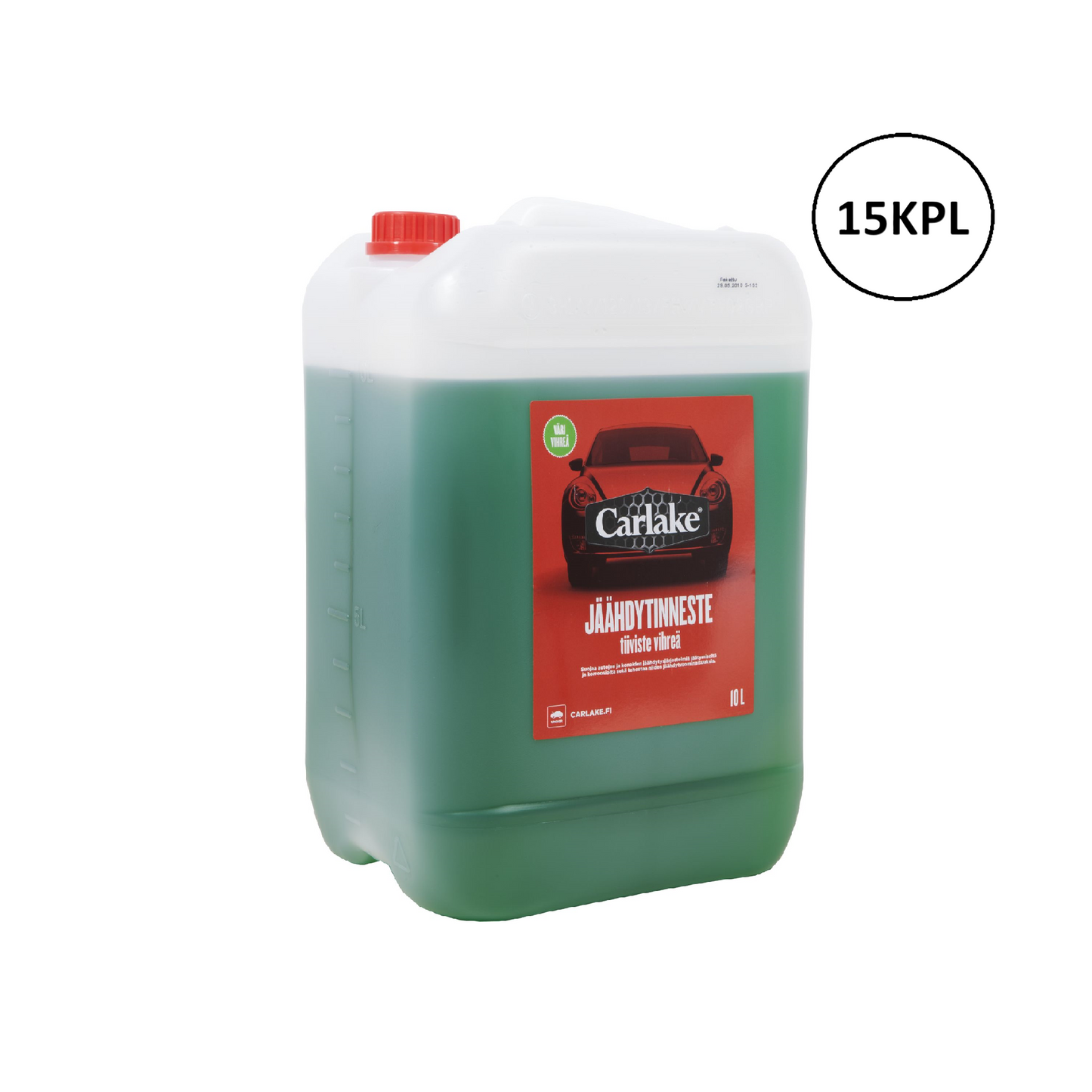 Carlake jäähdytinneste vihreä - kannu 10l x15kpl