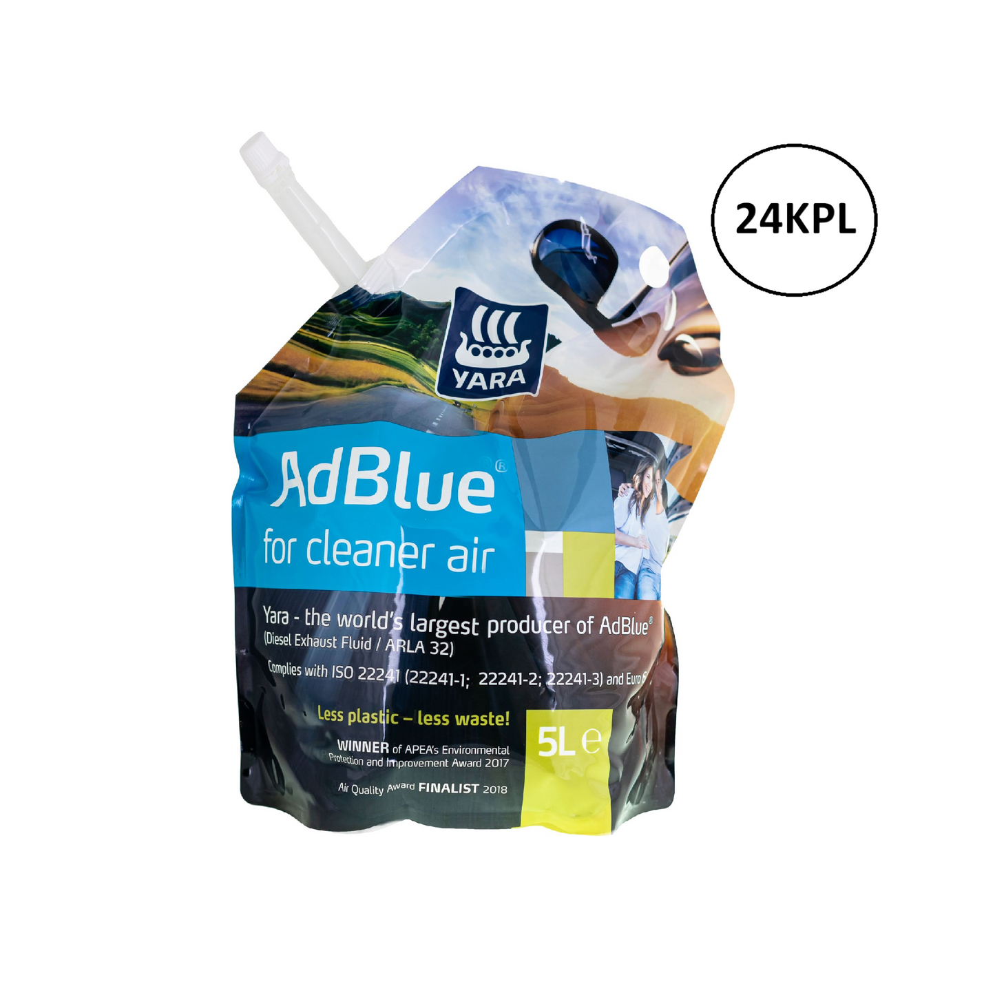 Yara Air1 AdBlue - pussi 5l x 24kpl