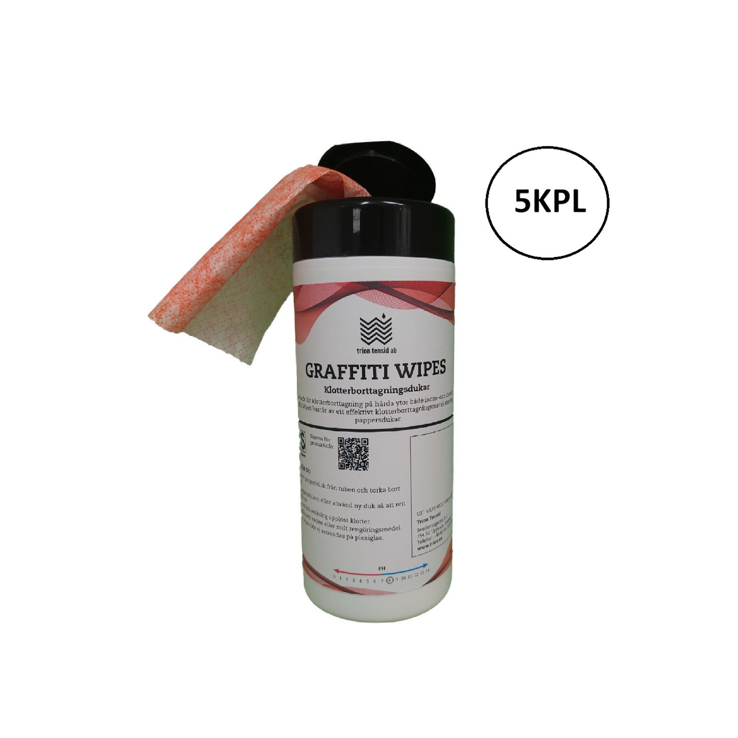 AGS 3996 tussin/töhrynpoistoliina - purkki 50 liinaa x 5kpl