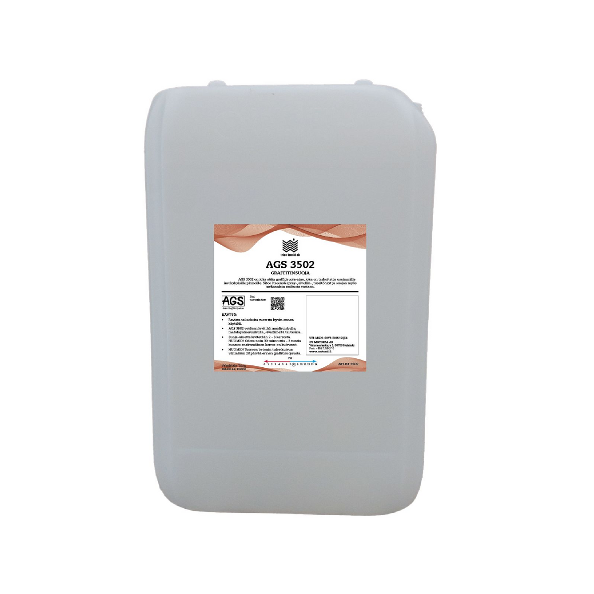 AGS 3502 Graffitinsuoja - kannu 25l
