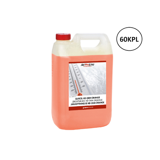 Arom-dekor Jäähdytinneste HD OEM Oranssi, tiiviste - kanisteri 10l x 60kpl