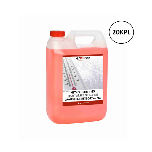 Arom-dekor Jäähdytinneste G12++ NG, tiiviste - kanisteri 10l x 20kpl