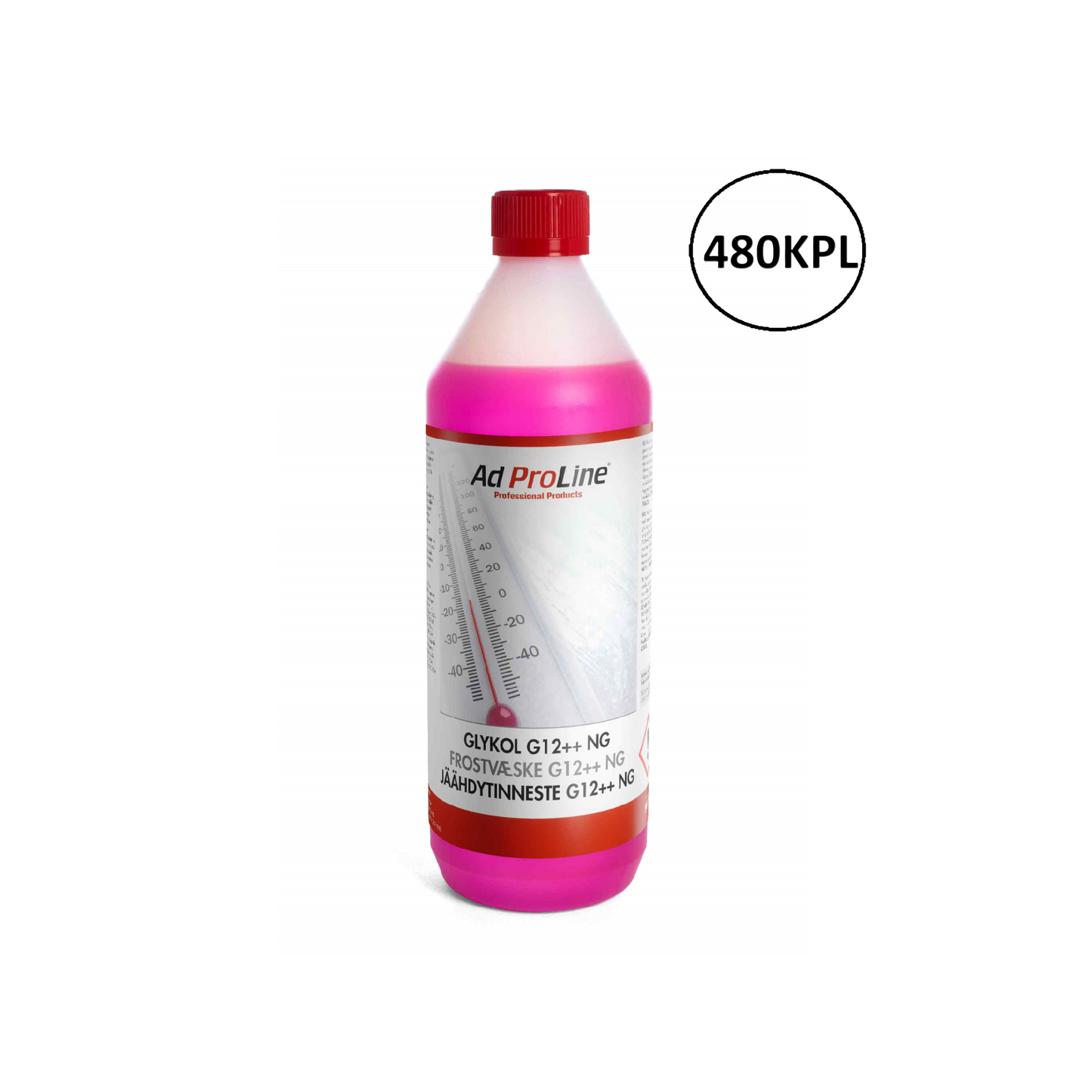 Arom-dekor Jäähdytinneste G12++ NG, tiiviste - pullo 1l x 480kpl