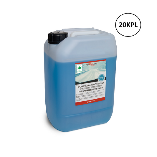 Arom-dekor Tuulilasinpesuneste, tiiviste -65°C - kanisteri 10l x 20kpl