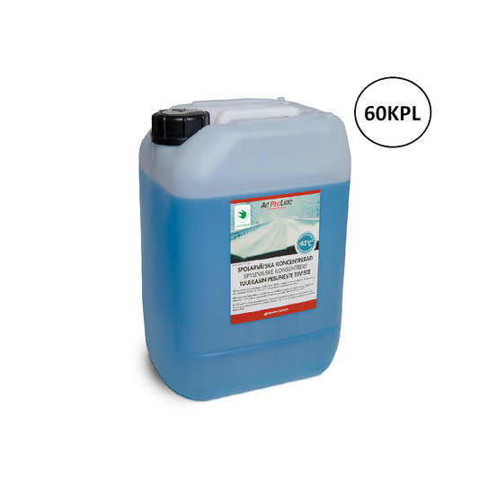 Arom-dekor Tuulilasinpesuneste, tiiviste -65°C - kanisteri 10l x 60kpl