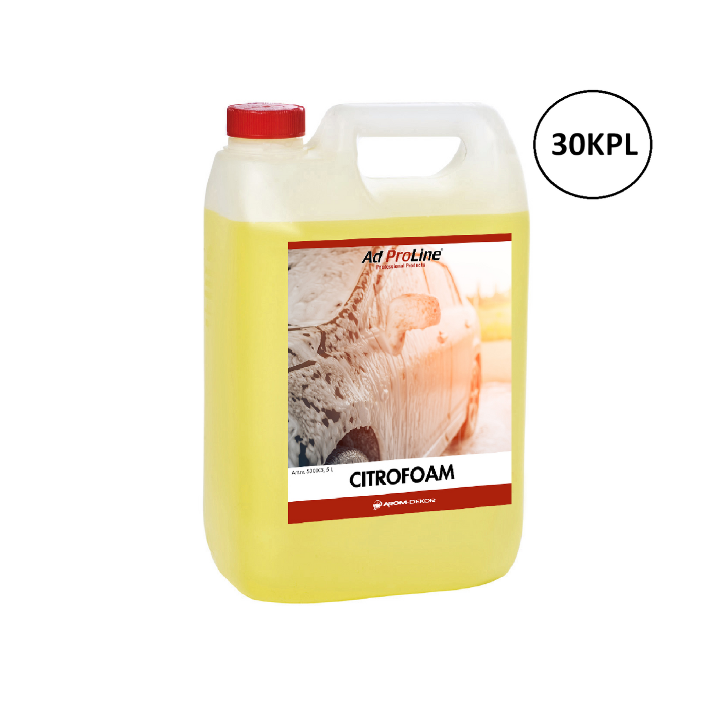 Arom-dekor CitroFoam - kanisteri 5l x 30kpl