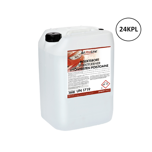 Arom-dekor Hyönteisten poistoaine, tiiviste - kanisteri 25l x 24kpl