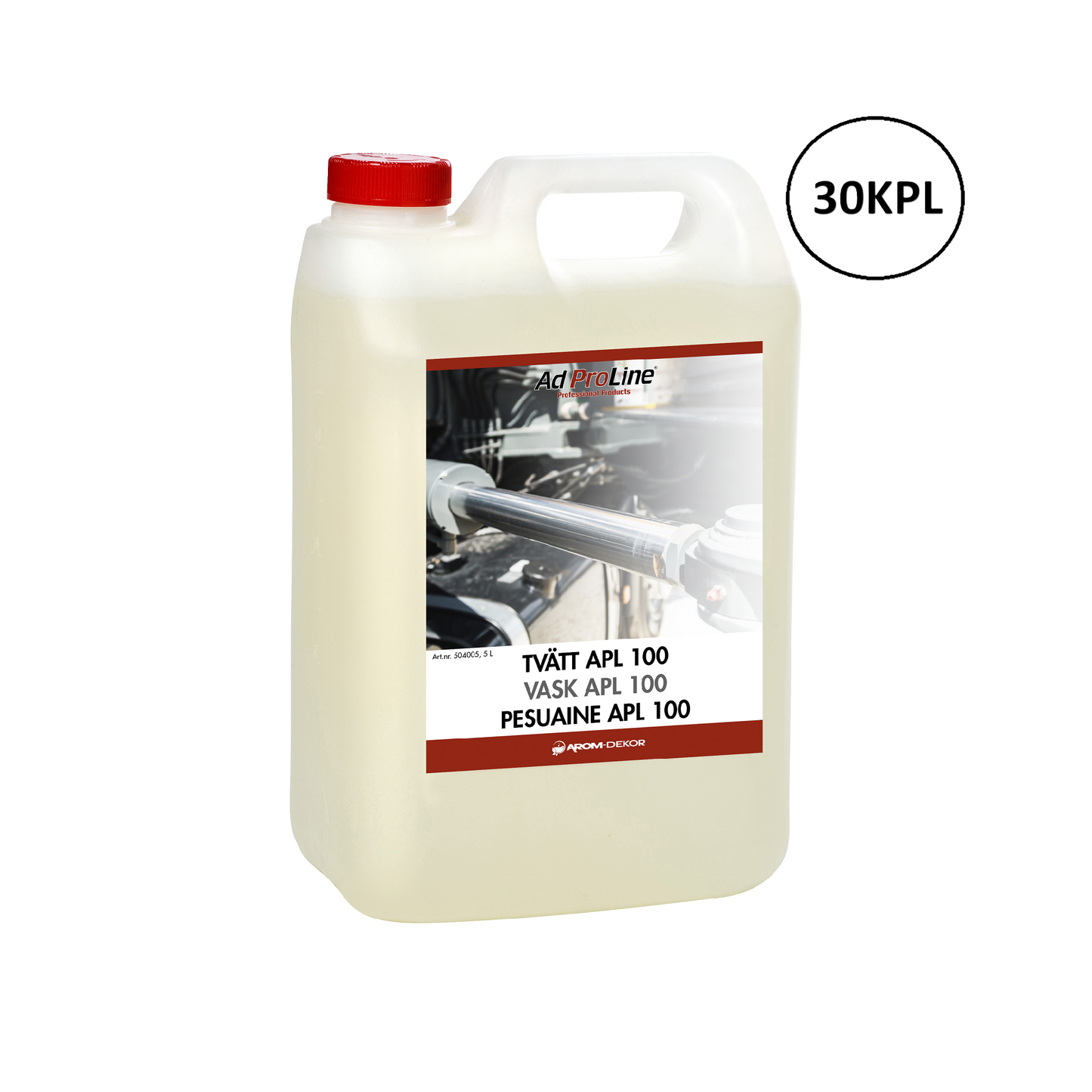 Arom-dekor Pesuaine APL-100 - kanisteri 5l x 30kpl