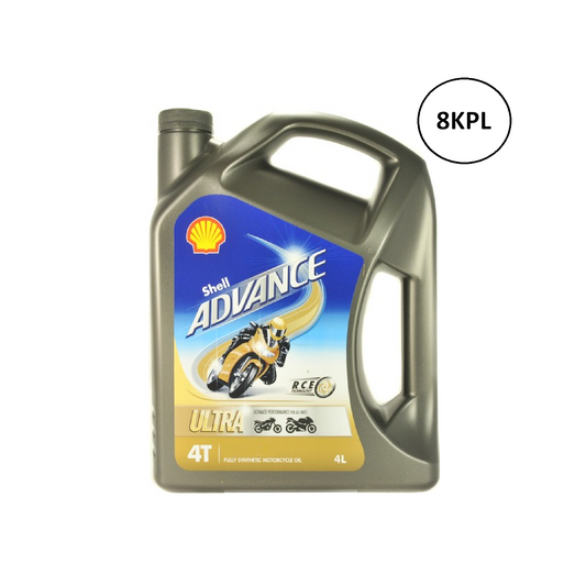 Shell Advance 4T Ultra 15W-50 - kanisteri 4l x 8kpl